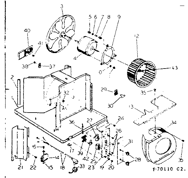 Electrical system & air handling parts