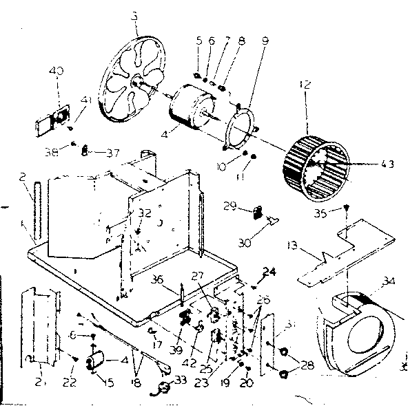 Electrical system & air handling parts