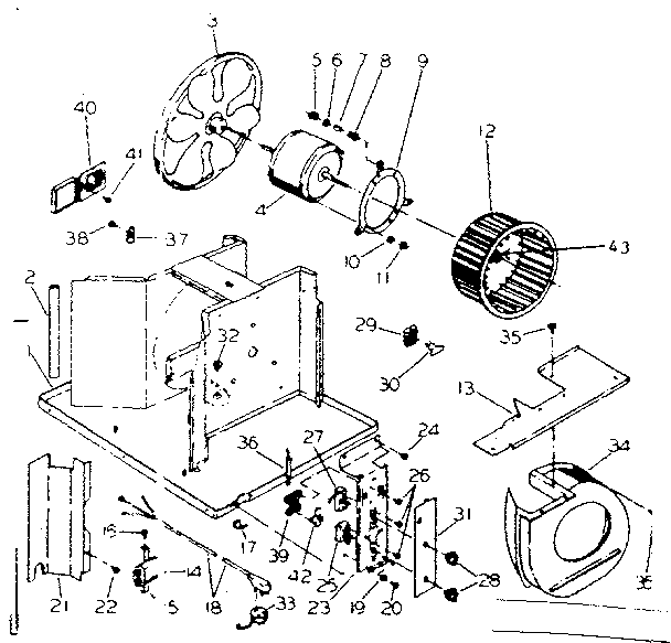 Electrical system & air handling parts
