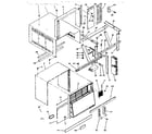 Kenmore 25370331 cabinet & installation parts diagram