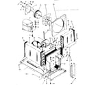Kenmore 25370331 refrigerating system & air handling parts diagram