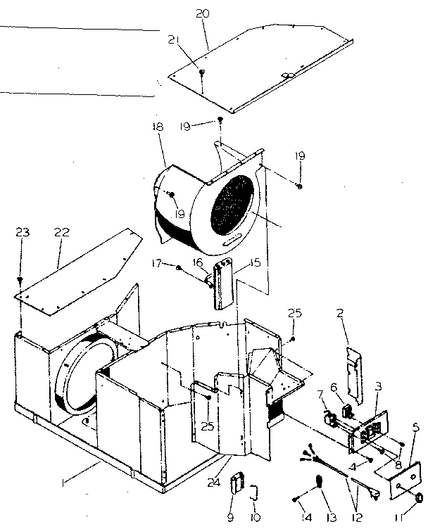 Electrical system & air handling parts