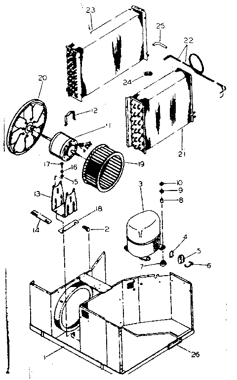 Refrigeration system & air handling parts