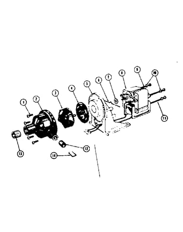 Pump and motor assembly