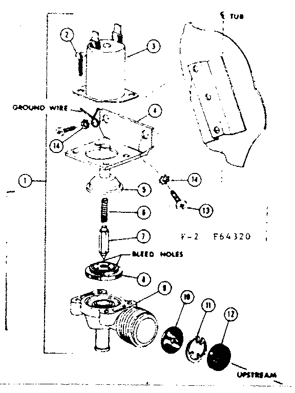 WATER INLET VALVE ASSEMBLY