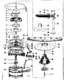 Motor-heater & spray arm details