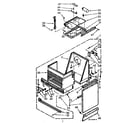 Kenmore 6657042700 container and door assembly diagram
