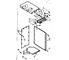 Kenmore 6657042700 cabinet & control assembly diagram