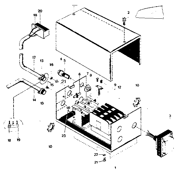 Magnetic starter assembly