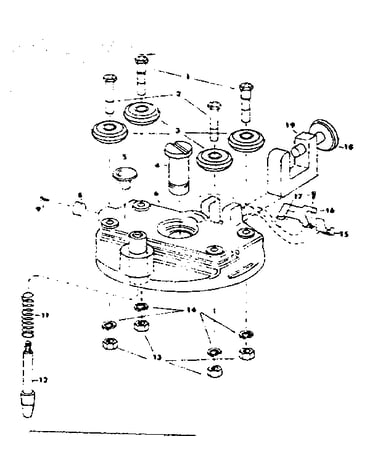 Rollerhead assembly