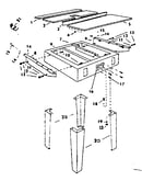 Table and frame