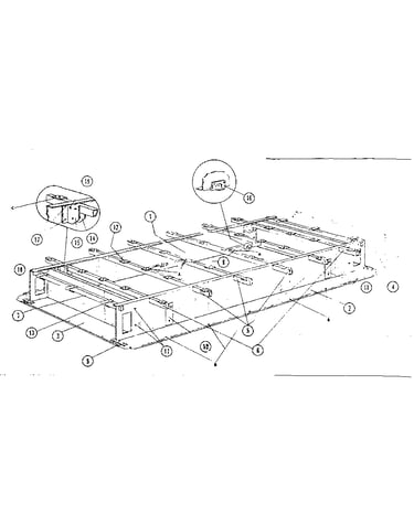 Steel frame assembly