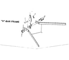 Craftsman 486290770 "v"-bar frame diagram