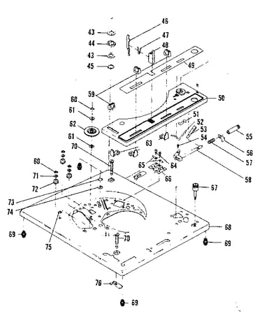 Mainplate sub assembly