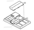 Sears 27258140 upper case assembly diagram