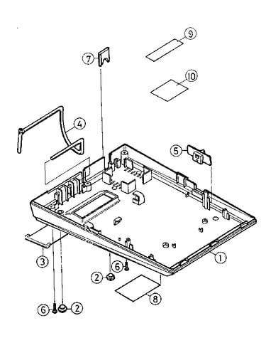 Bottom case assembly