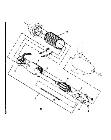 Electrical motor assembly