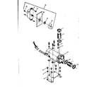 Sears 738675001 motor and pump diagram