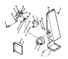 Kenmore 143840670 blower assembly diagram