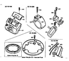 Cateye CC-1000 unit parts diagram