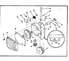 PEC EC-500 gear box assembly diagram