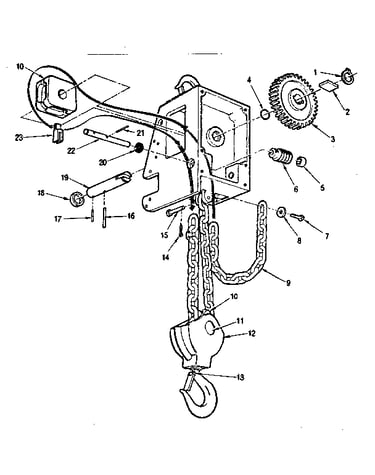 Hoist lift mechanism