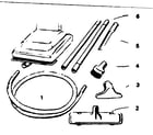 Kenmore 1753240181 attachment parts diagram