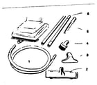 Kenmore 1753250181 attachment parts diagram