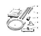 Kenmore 1753260181 optional accessories diagram