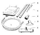 Kenmore 1753270181 attachment parts diagram