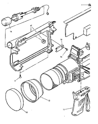 Grip assembly and lens hood