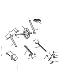 Pedals, crank, and chain