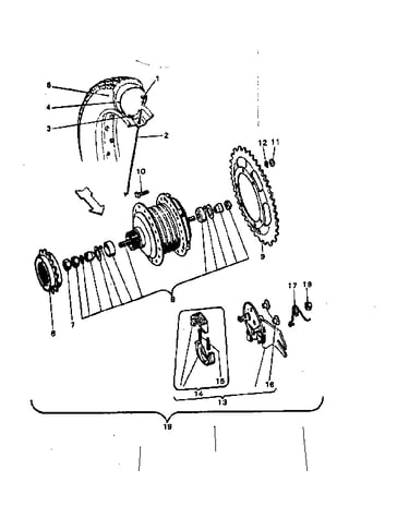 Rear wheel