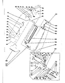 Handle and bag housing