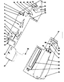 Handle and bag housing