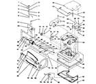 Kenmore 1753292281 nozzle and motor assembly diagram