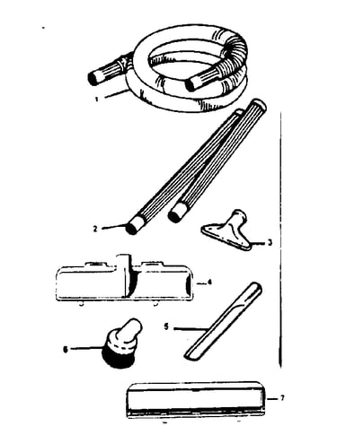Standard attachment kit model 175.3615 (optional)
