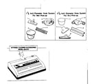 Kenmore 1758190180 optional cleaning accessories model 208953 diagram