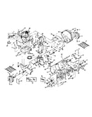 Engine and auger assembly