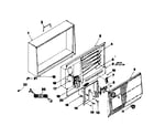 Kenmore 34471391 replacement parts diagram