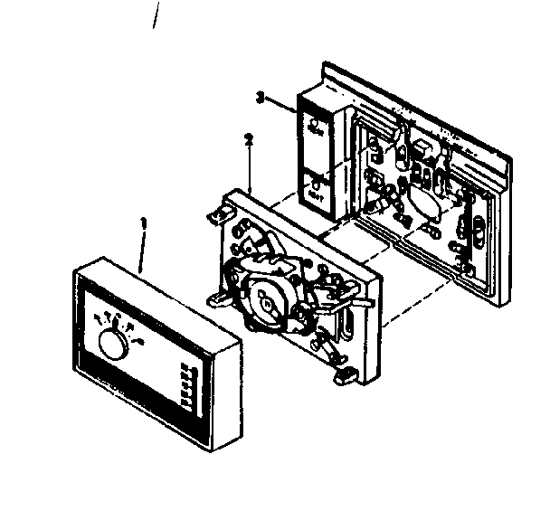SEARS THRIF-T-HEATING/COOLING THERMOSTAT