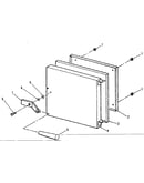 Outer fire door panel
