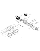 Blower  and motor assembly