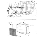 Kenmore 758648170 functional replacement parts diagram
