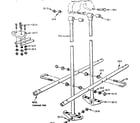 Sears 70172023-80 glide ride assembly diagram