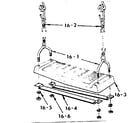 Sears 70172023-80 swing assembly diagram