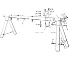 Sears 70172031-80 a frame assembly diagram