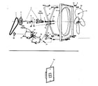 Emerson WHF 242 replacement parts diagram