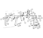 Sears 51272028-80 a-frame hardware assembly diagram
