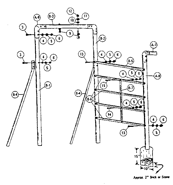 B-climber assembly